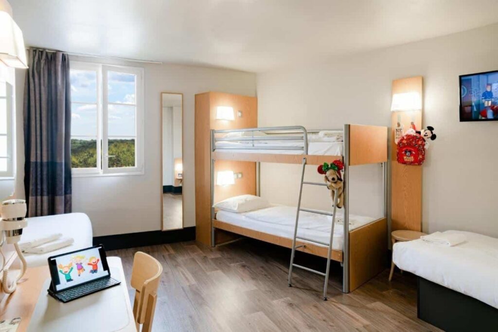 Staycity Aparthotel Paris 4 personen kamer