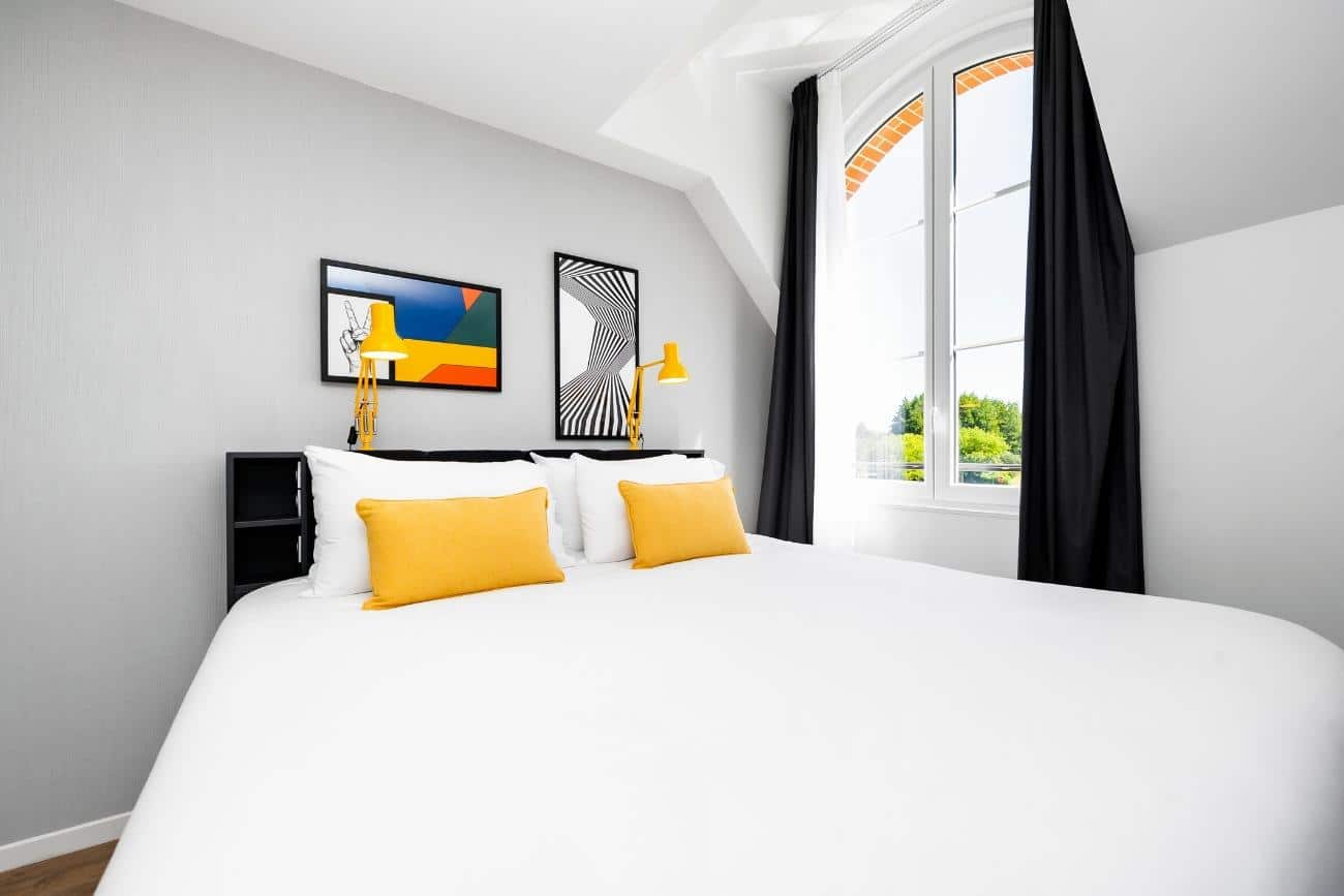 Staycity Aparthotel Paris slaapkamer