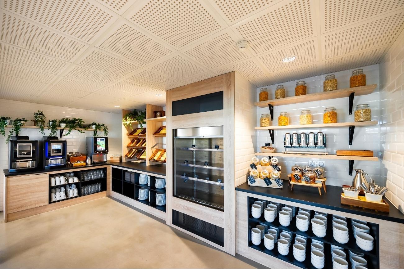 Staycity Aparthotel Paris speelhoek ontbijt