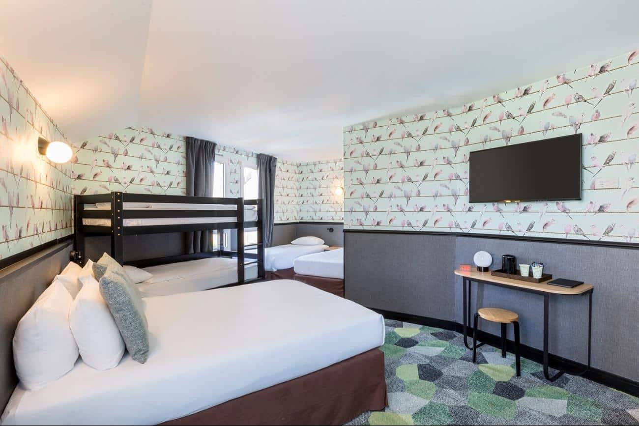 Best Western Hotel Grand Parc bedden in kamer