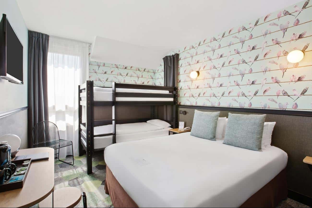 Best Western Hotel Grand Parc bedden in kamer