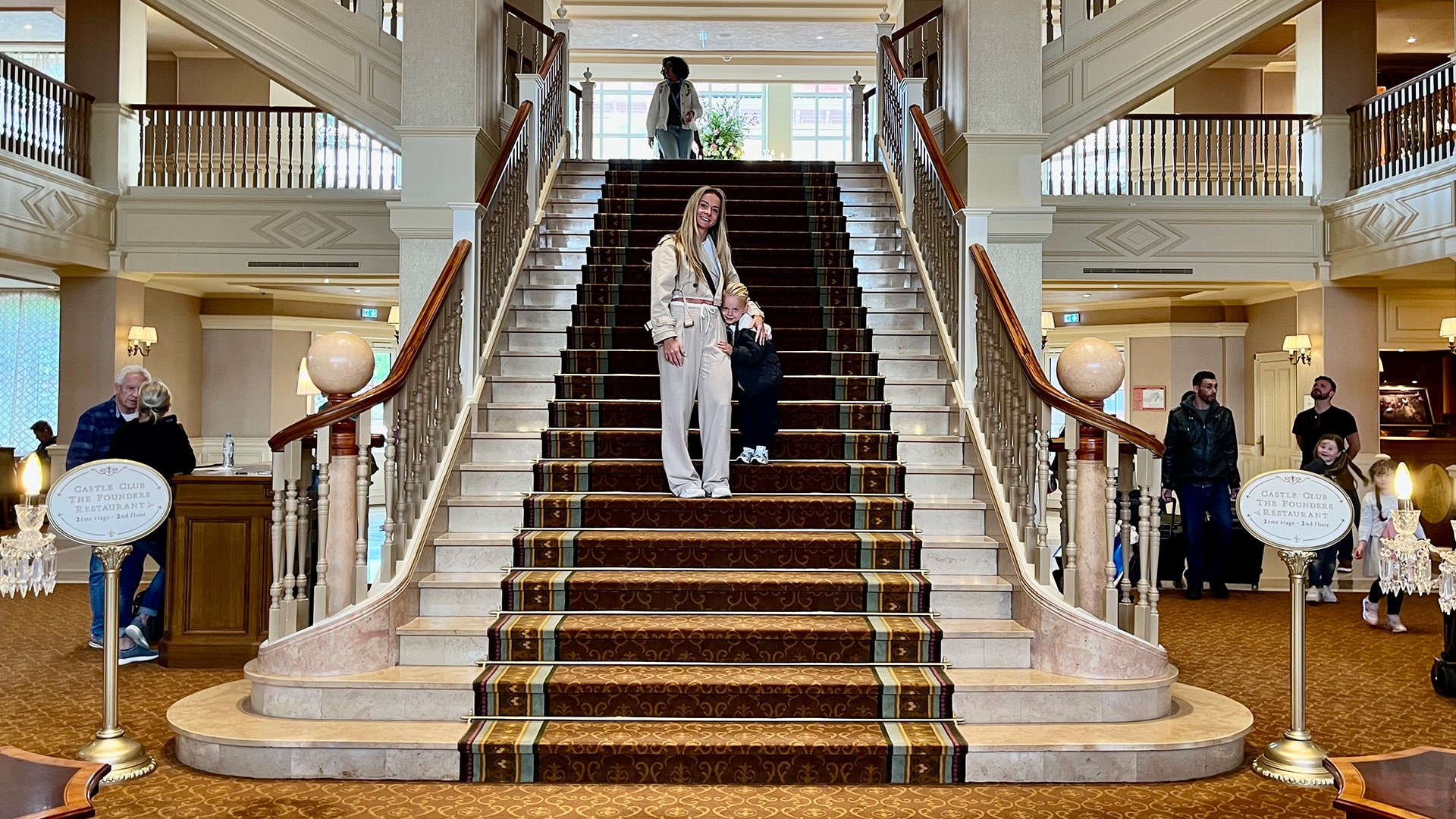 Disneyland hotel entree