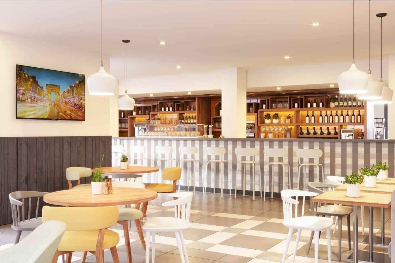 Hotel Campanile Val de France ontbijt zaal
