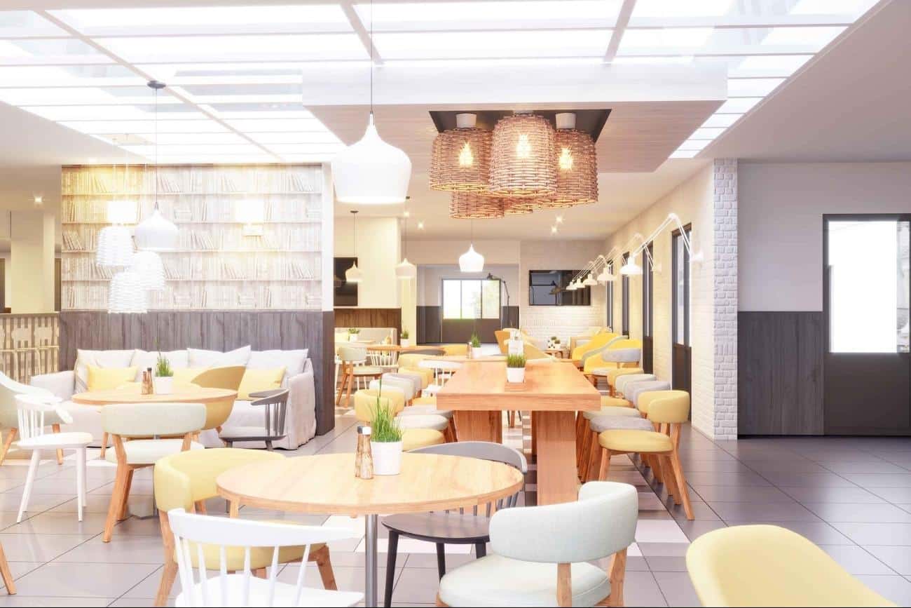 Hotel Campanile Val de France ontbijt zaal