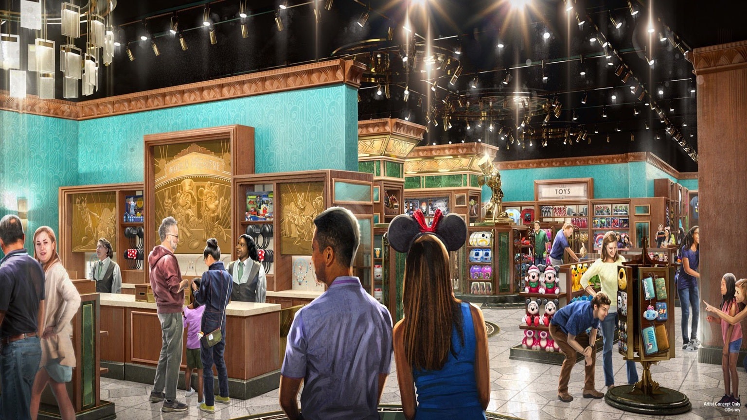 World Premiere main shop Mickey’s of Hollywood Boutique