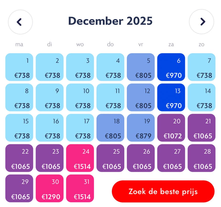 Prijskalender 2025