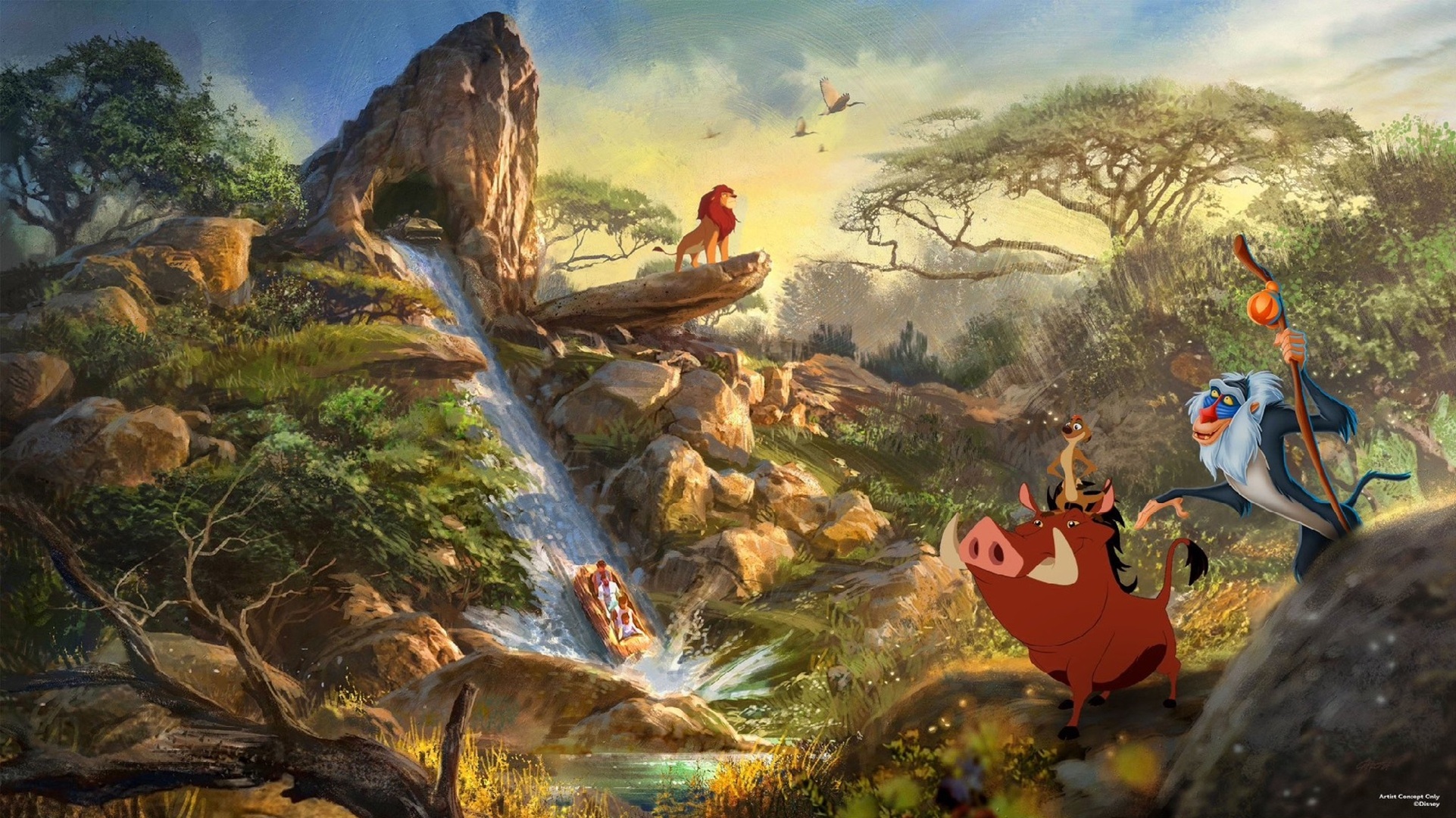 Lion King Pride Lands Disney Adventure World
