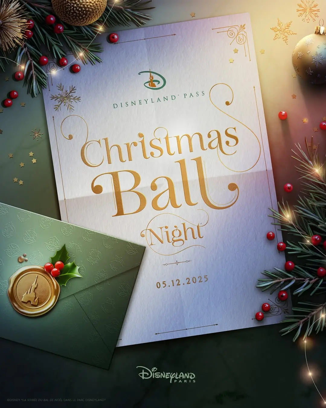 Disneyland Pass Event: Christmas Ball Night 5 december 2025