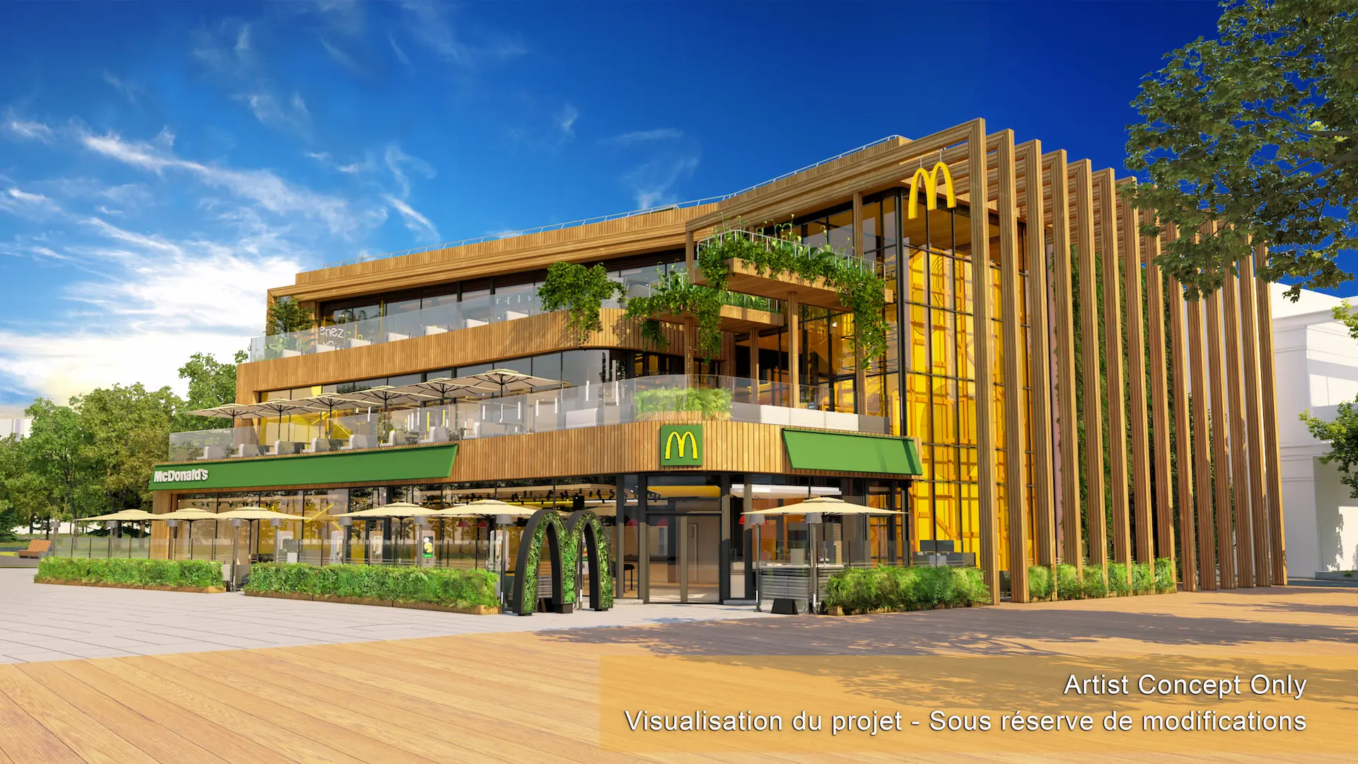 Nieuwe Mcdonalds Disney Village