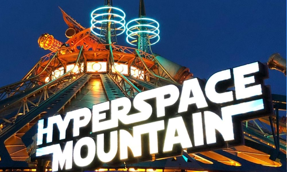 Star Wars Hyperspace Mountain in Disneyland Parijs